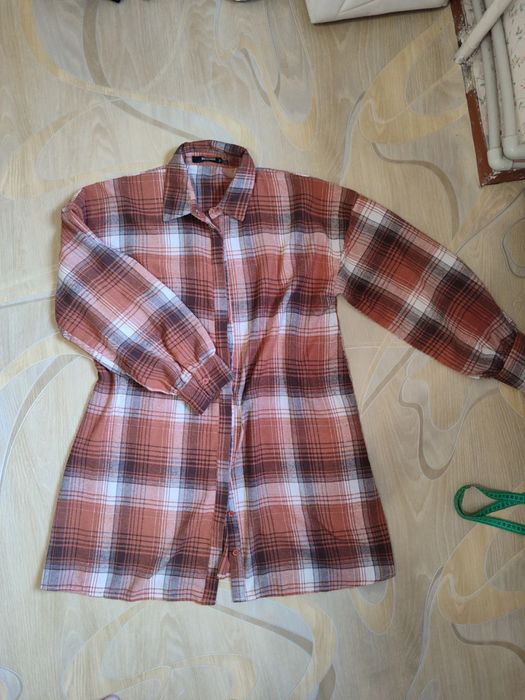 Сукня сорочка в клітинку