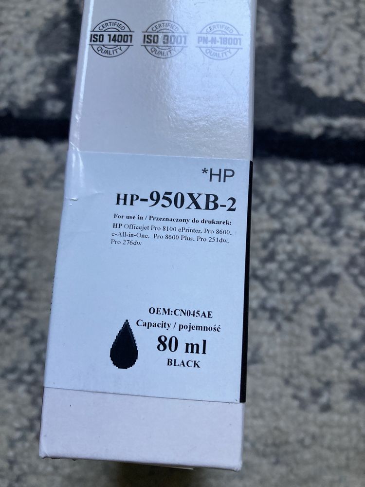 HP-951XC-1 tusz czarny