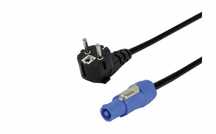 Kabel przewód zasilający 1,5M powercon - schuko 3X1,5MM2