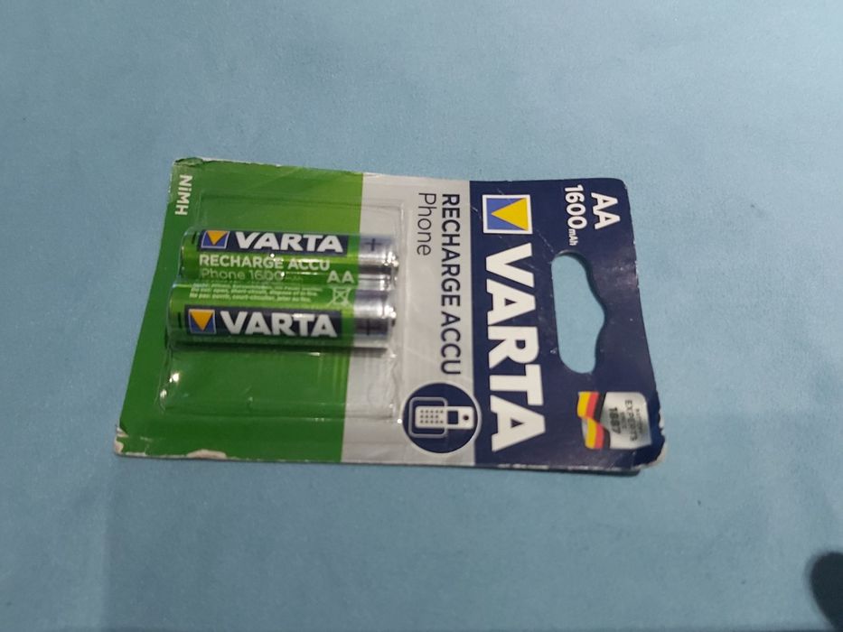 VARTA AA 1600 mAh Phone bateria akumulatorek aku