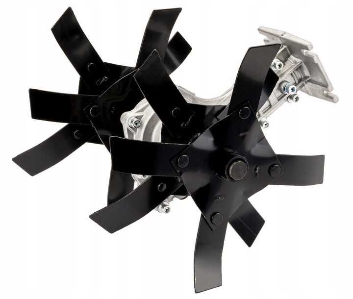 Glebogryzarka adapter przystawka kosa spalinowa 28mm 9 frezów