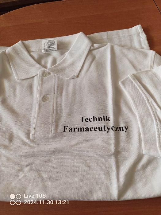 Bluzka biała polo