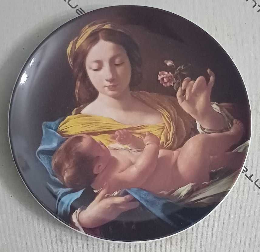 Pratos de porcelana Vista Alegre - Natal 1990 a 1996