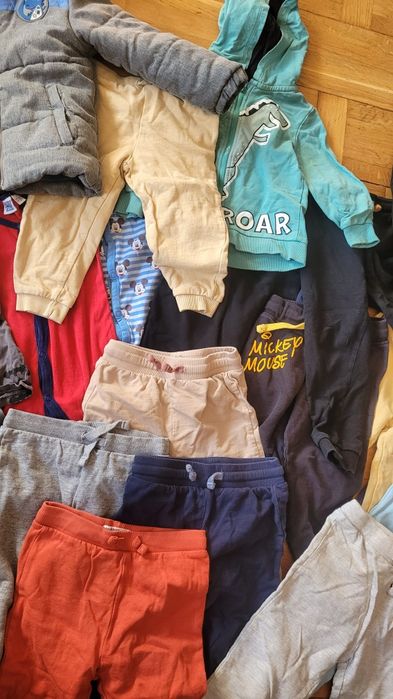 Paka ubranek niemowlęcych chłopiec zestaw komplet 92