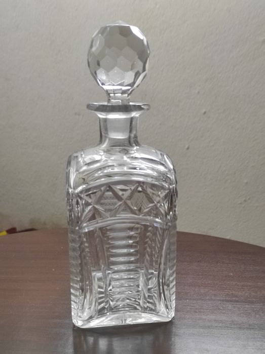 Garrafa cristal vintage