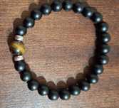 Pulseira em pedras e prata