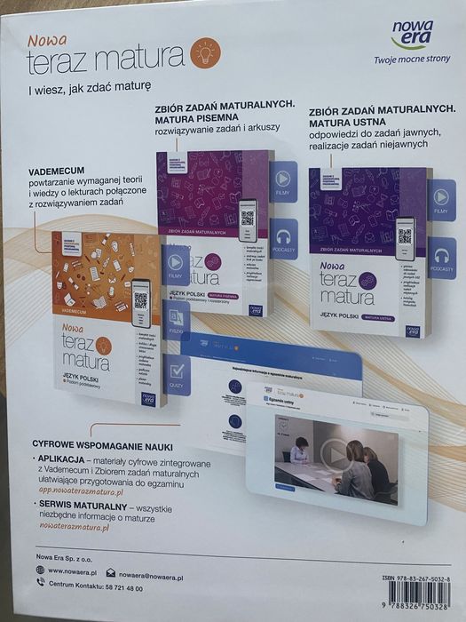 Język polski poziom podstawowy nowa teraz matura Nowa Era