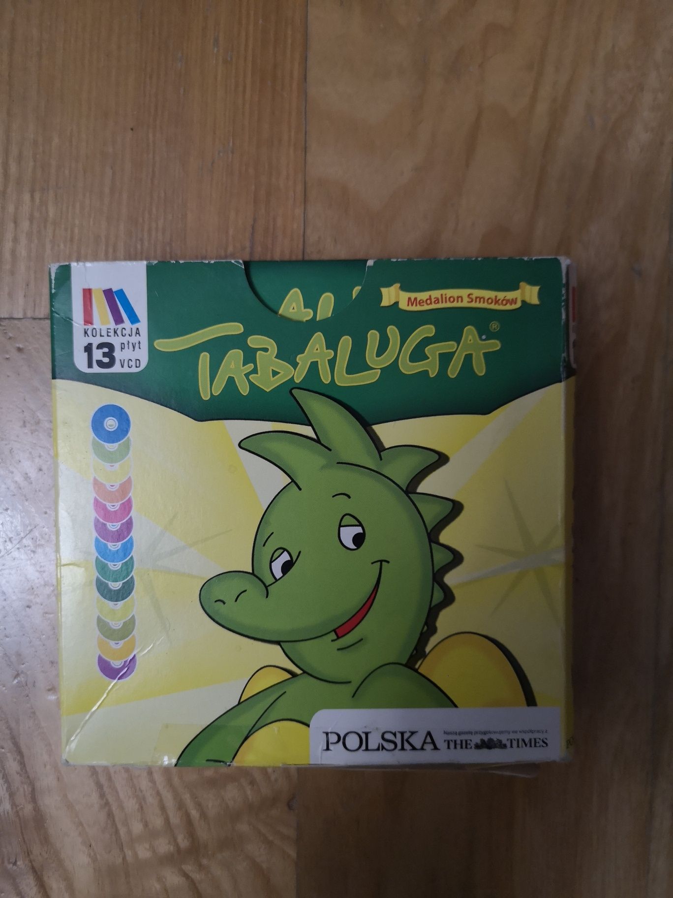 Tabaluga Medalion Smoków 10 płyt vcd 20 odcinków Unikat