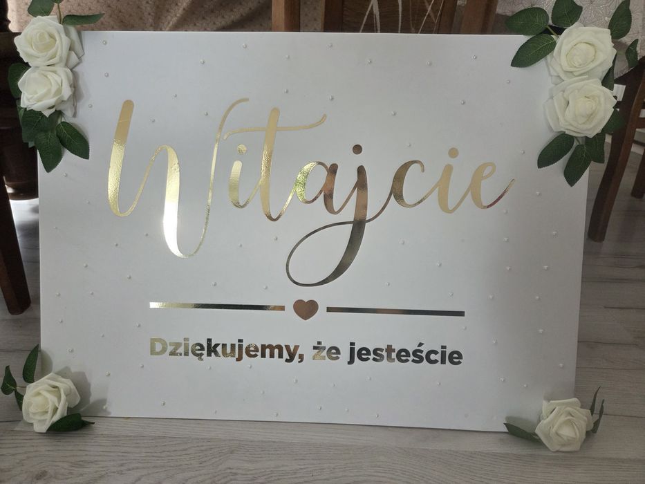 Pozostałości po ślubie tablice