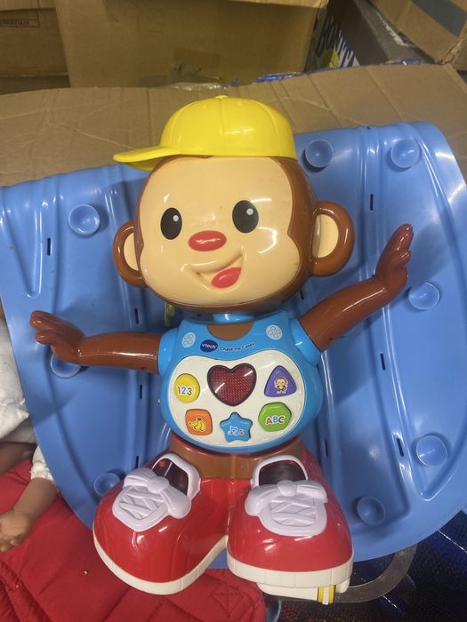 Tańcząca małpka chase me casey vtech dziala po angielsku