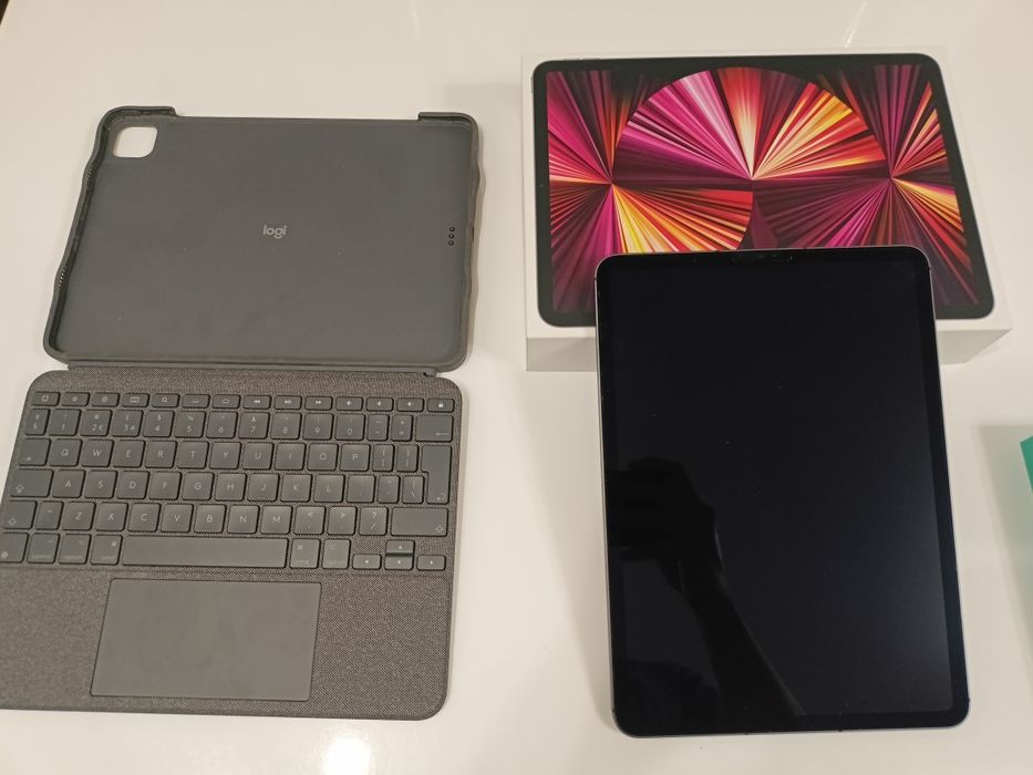 iPad 11 Pro 3gen 256GB Cellular+Wi- Fi Klawiatura Logitech combo touch