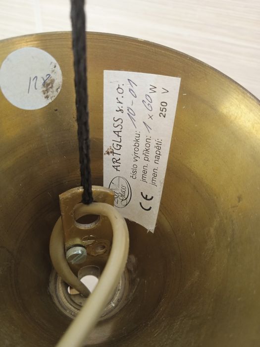 Люстра Чехія кришталь Artglass