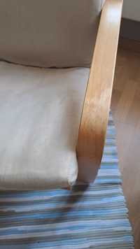 Ikea Poang dwa fotele z pokrowcami