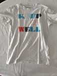 T-shirt branca "keep up well" da Doone