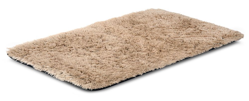 Dywan Shaggy Antyslip 80X120 Cm Beżowy