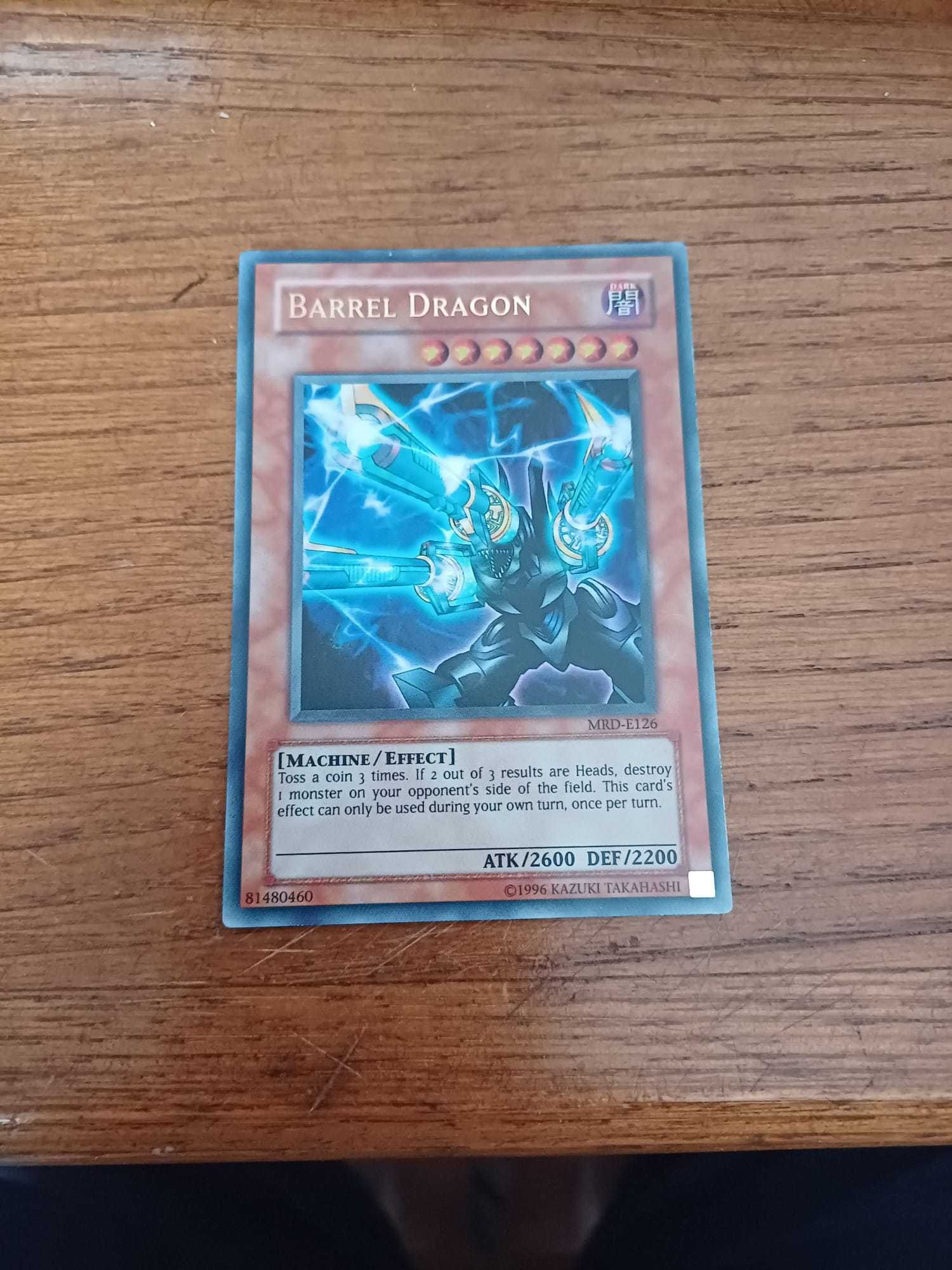 Barrel Dragon - MRD-E126 - 1st Edition - ULTRA RARE