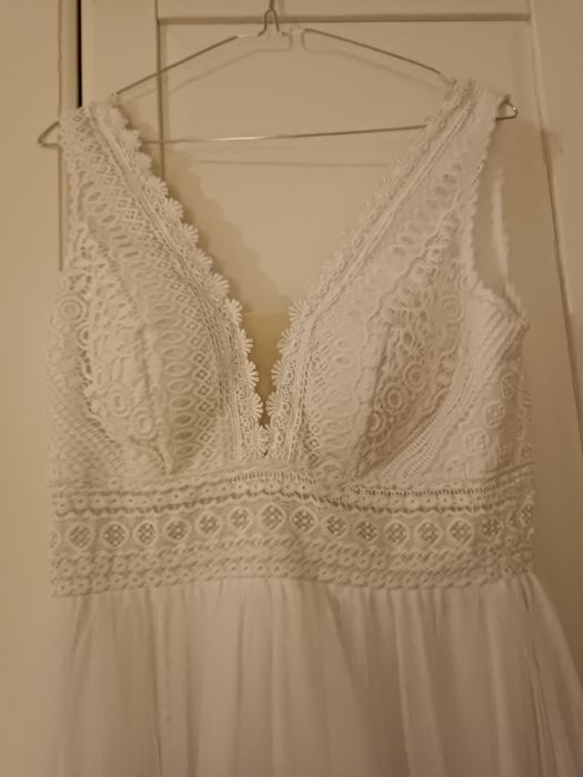Suknia ślubna boho M/L