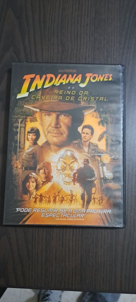 Indiana Jones E O Reino da Caveira de Cristal  - DVD