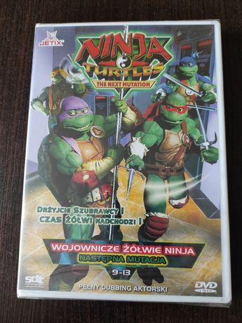 NOWA Bajka dvd Wojownicze żółwie ninja Następna mutacja