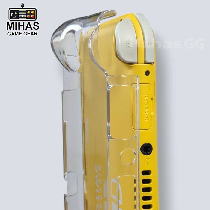 Nintendo Switch Lite Прозорий жорсткий чохол-бампер накладки на стіки
