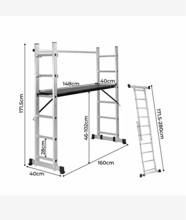 Rusztowania budynkami budowlane