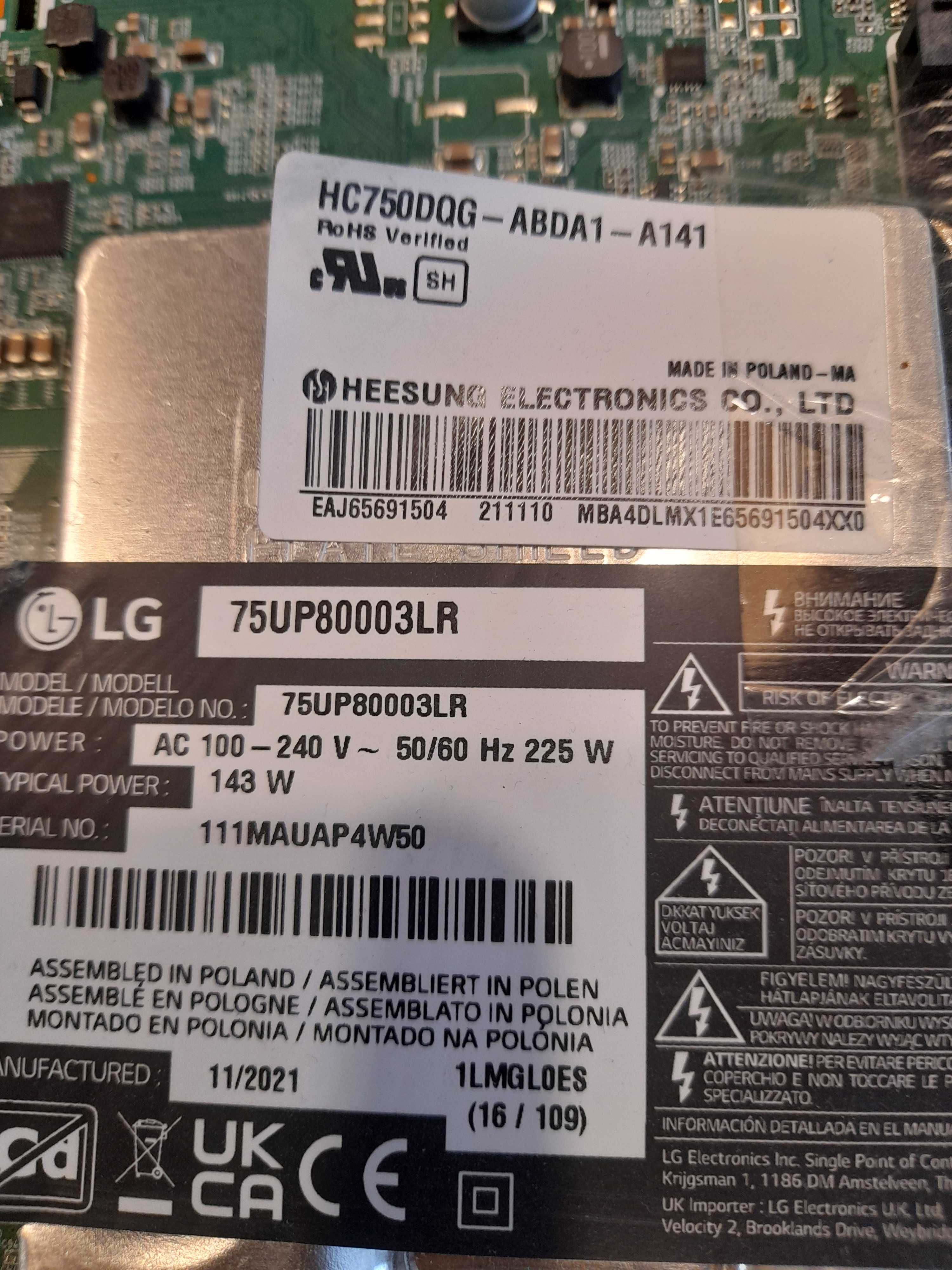 U15D 75UP80003LR