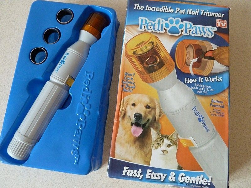 Pedi Paws - firmowy pilnik-trymer do pazurków dla psa.