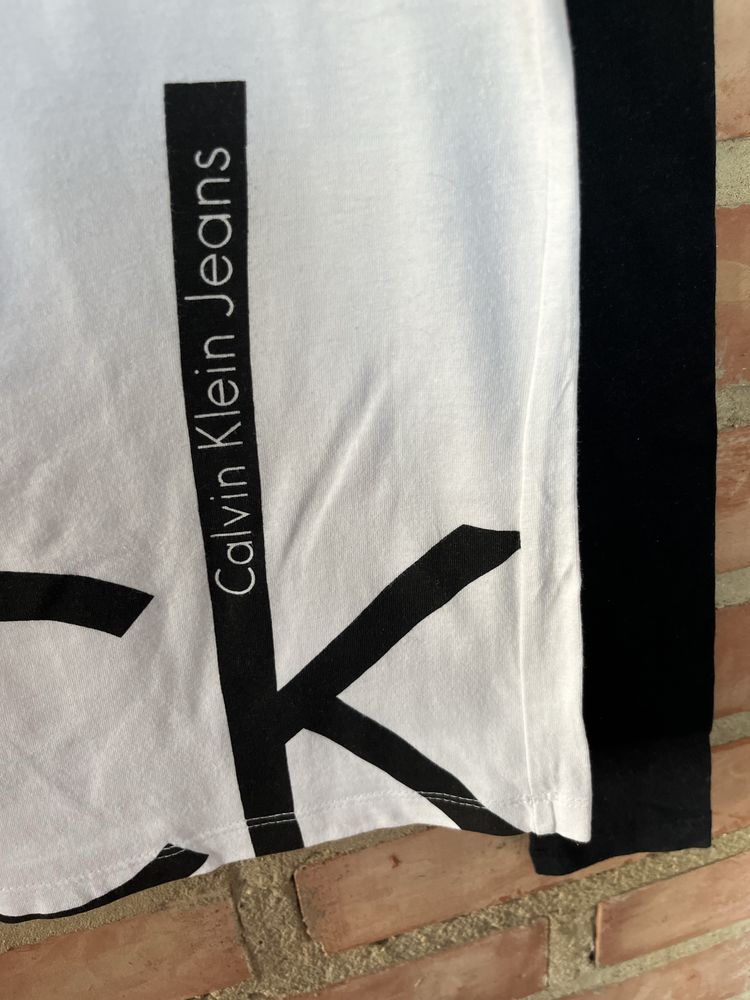 146 calvin klein koszulka dlugi rekaw bawelna