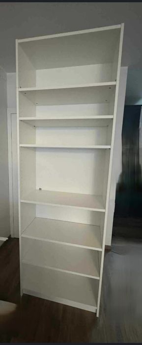 Regał Billy biały Ikea z nadstawką 237x80x40