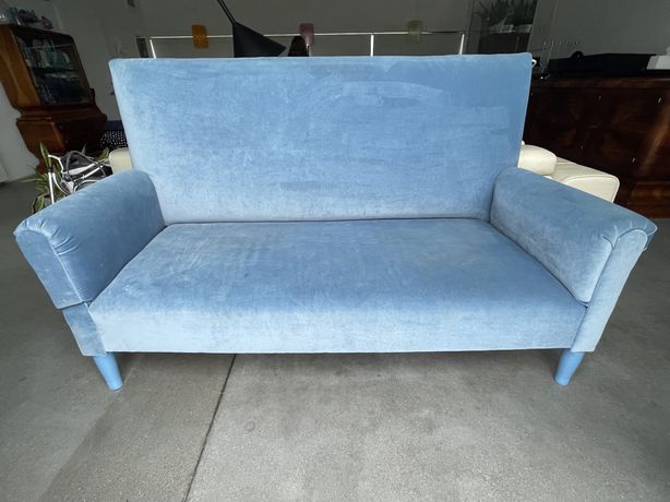 Sofa Art Deco po renowacji