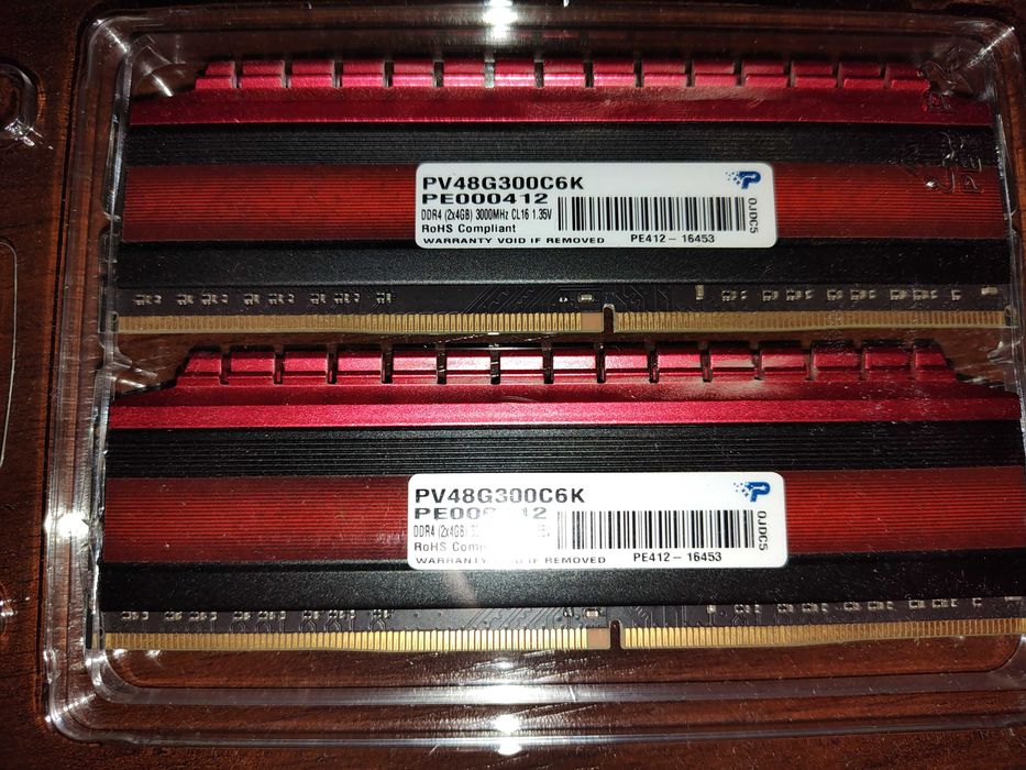 Viper 2x4gb 3000MHz DDR4