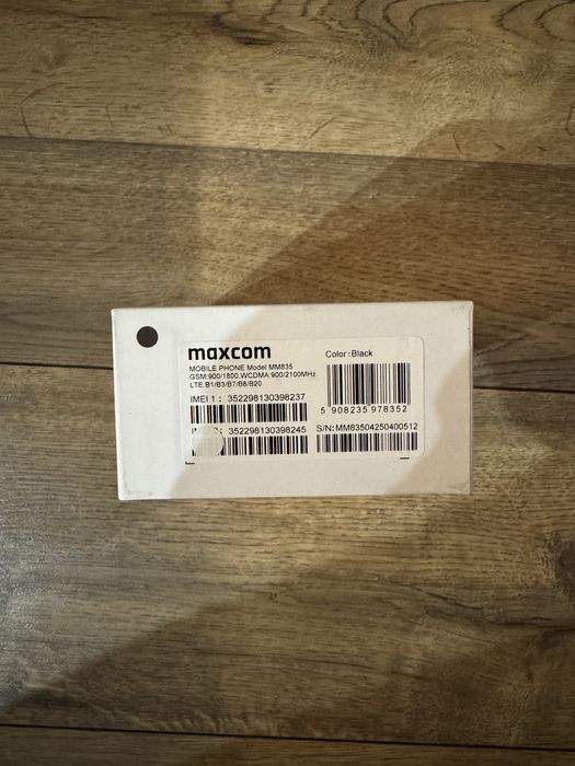 Telefon Maxcom Comfort MM835 3,5” czarny