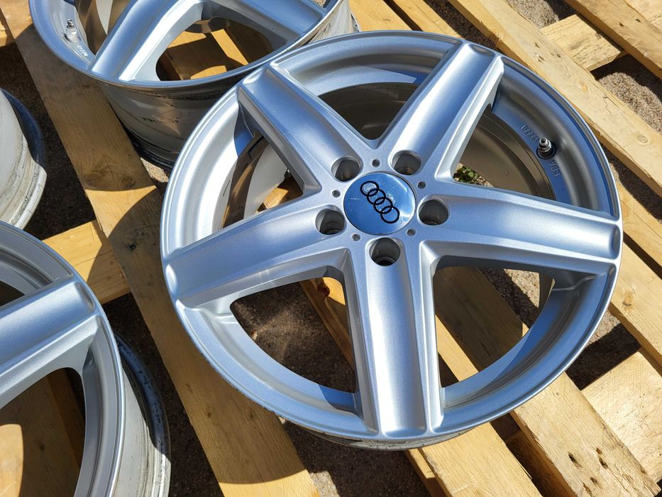 [909] Felgi aluminiowe 17 Cali 5x112 ET35 AUDI A3 A4 A6 + CZUJNIKI
