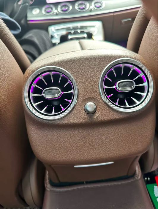 Дефлектори повітреходи W213 Ambient Light 64 кольори Mercedes-Benz
