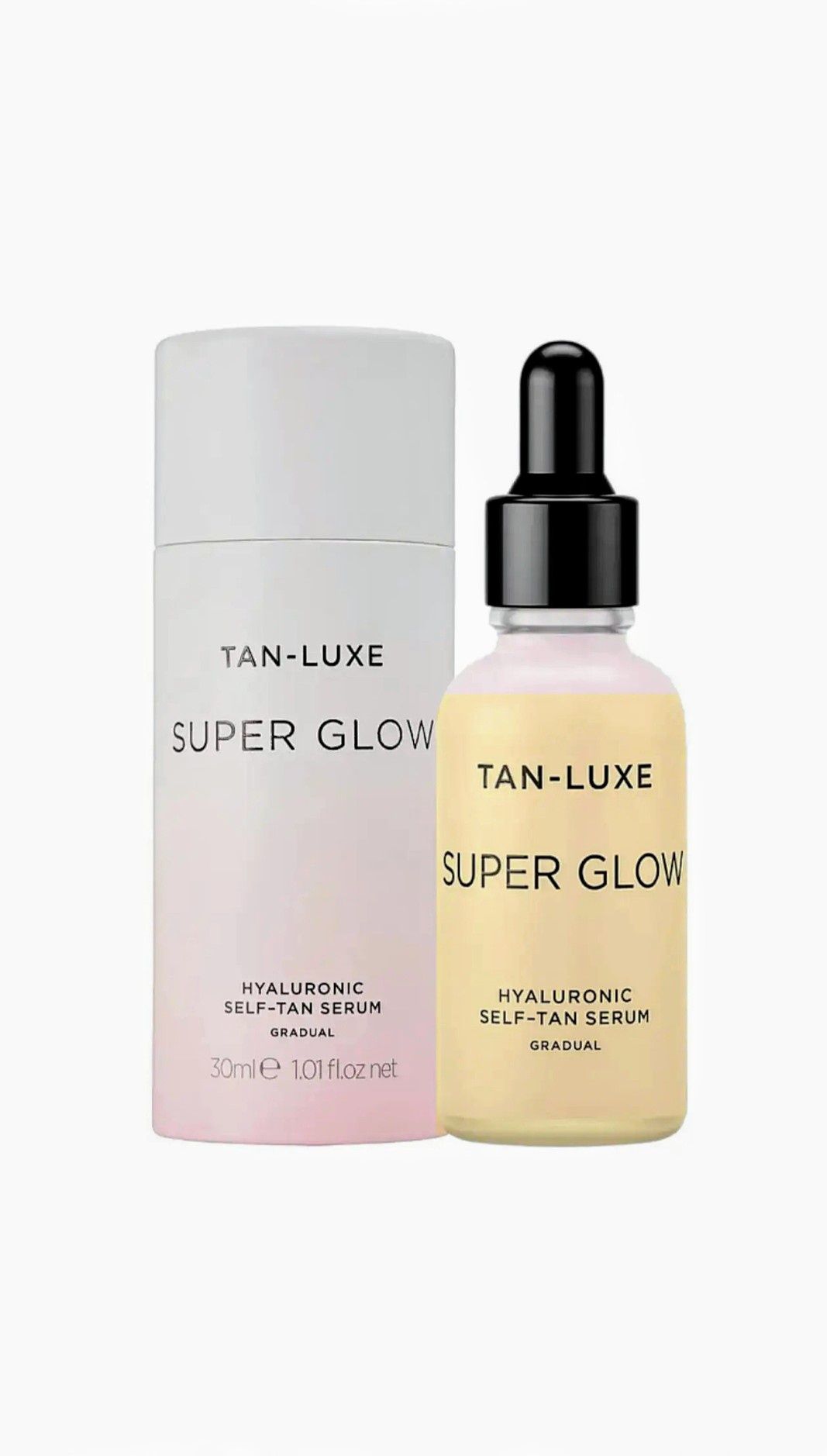 Сыворотка-автозагар с гиалуроновой кислотой Tan Luxe Super Glow Hyalur