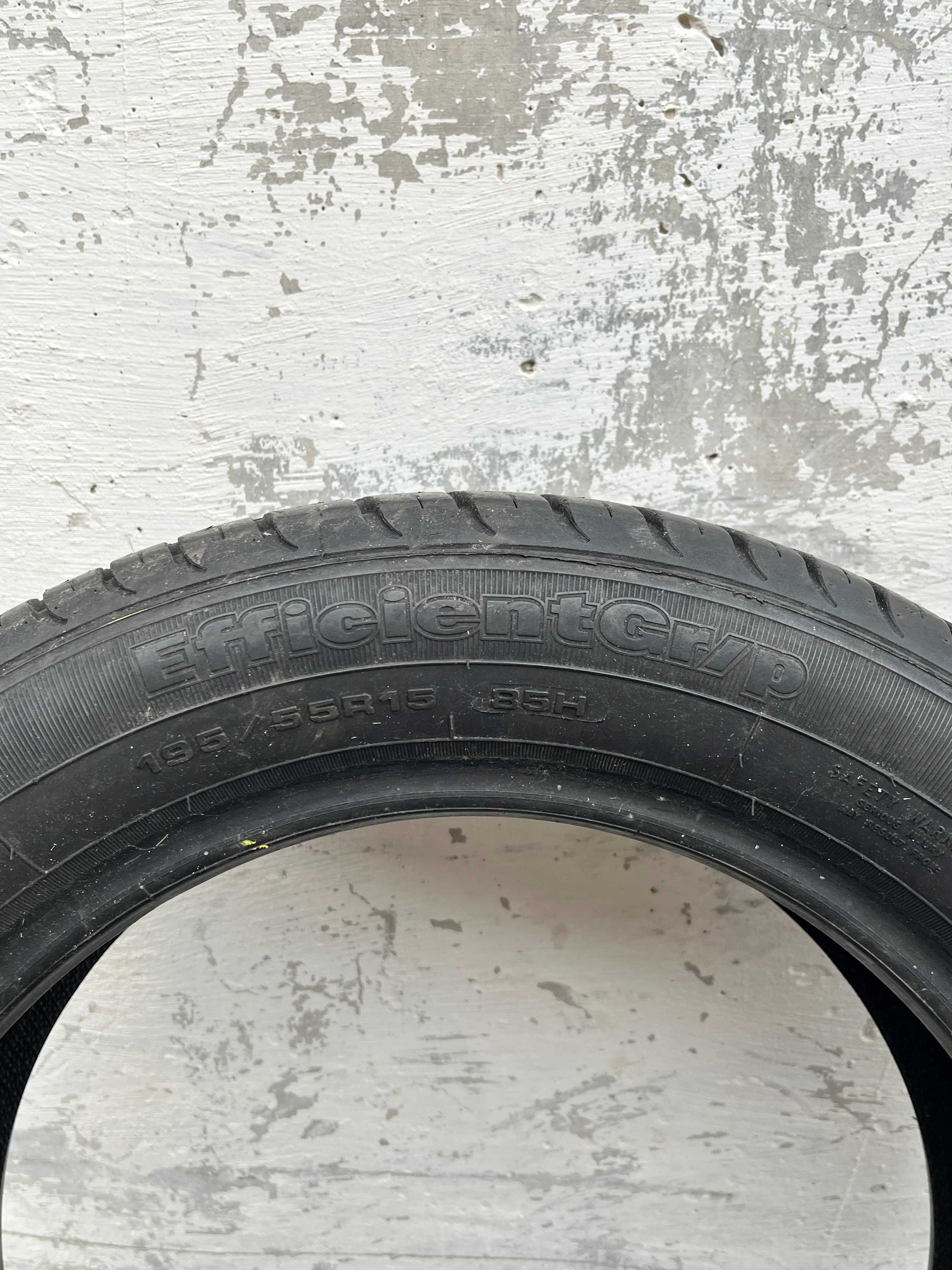 2шт Резина 195/55 R15 GOOD YEAR EFFICIENT GRIP Лето Пара