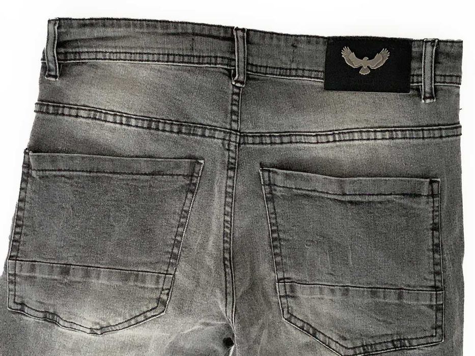 Calças de Adulto Cinza Mesclado, Novas