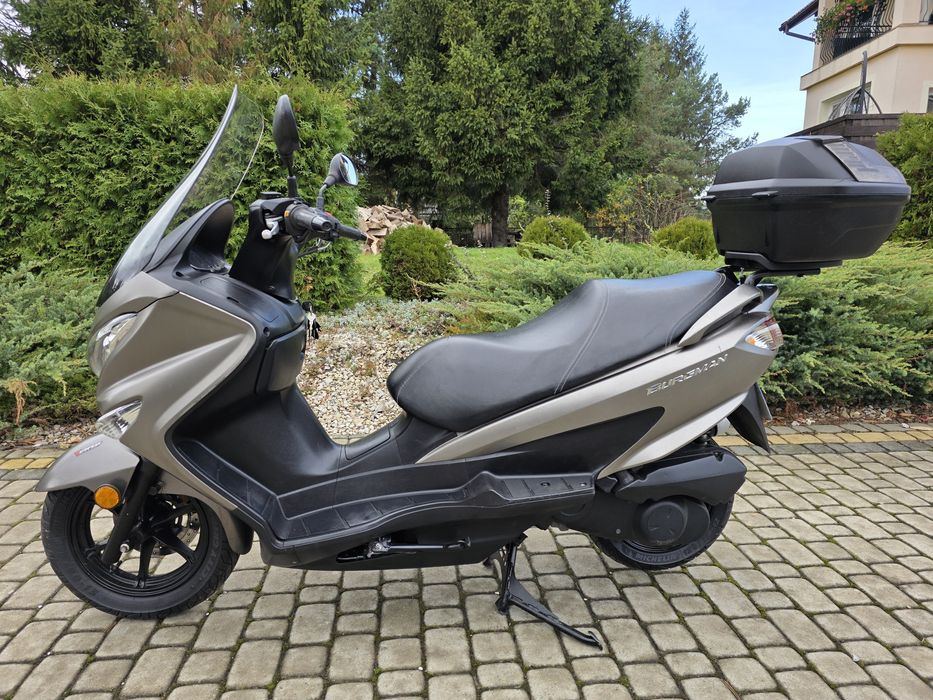 Suzuki Burgman 125-Kufer-2017r-Dowóz!!!