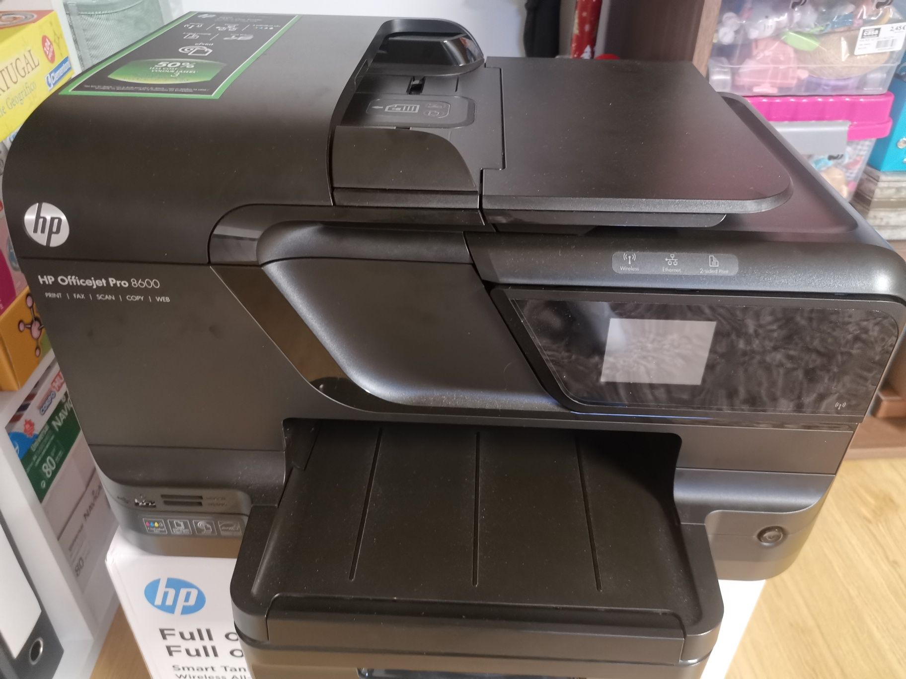 Vendo tinteiros compatíveis para impressora serie hp 8600