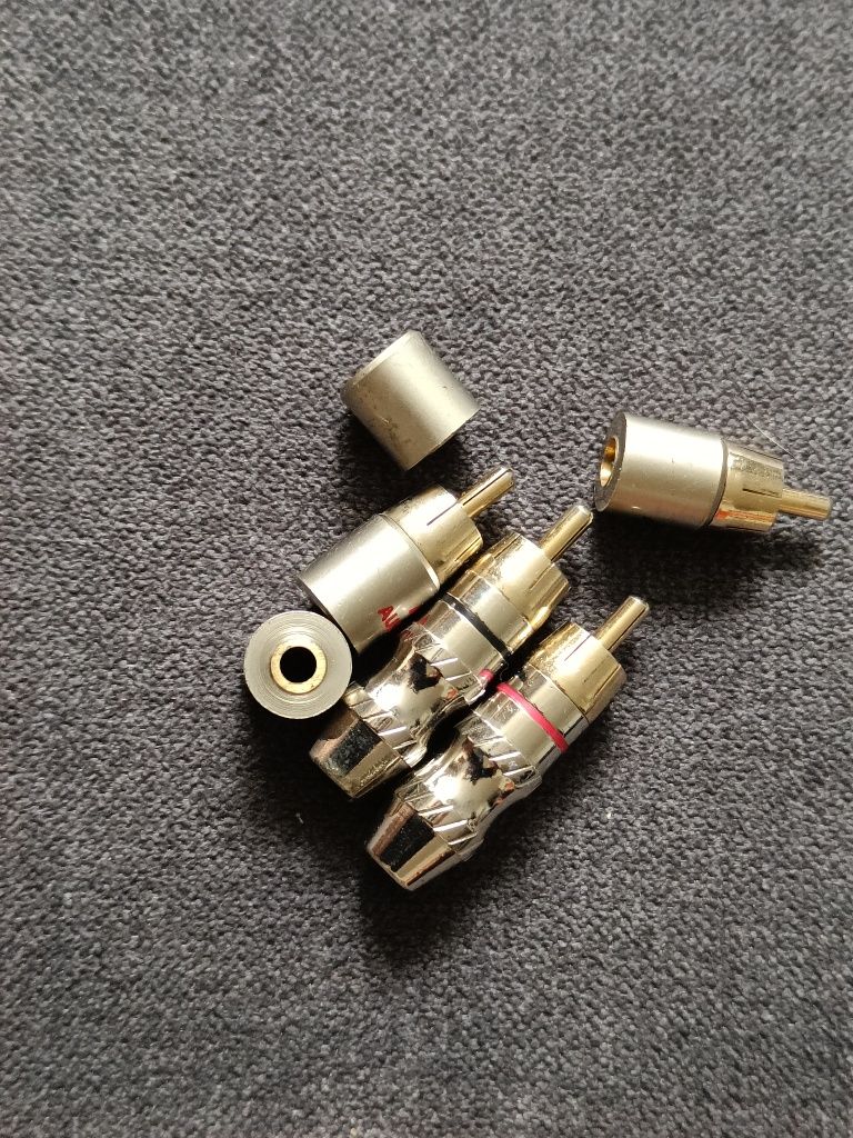 Wtyki Monster Cable PL2B Phonolink 2 RCA nowe