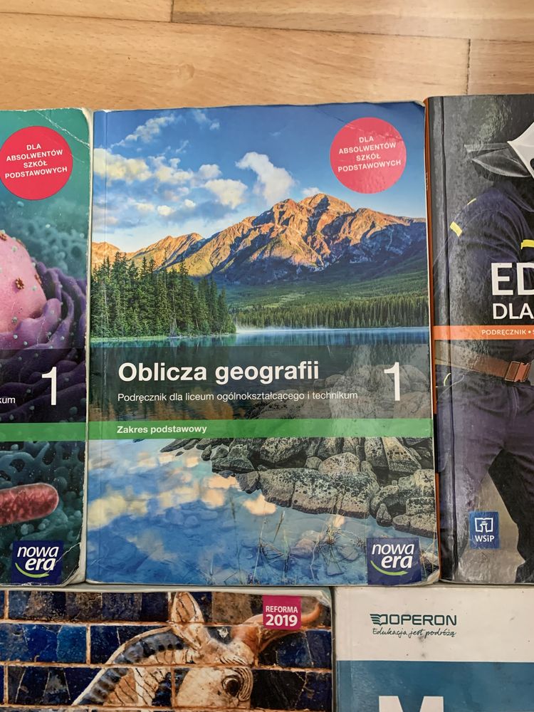 Podręczniki liceum I klasa