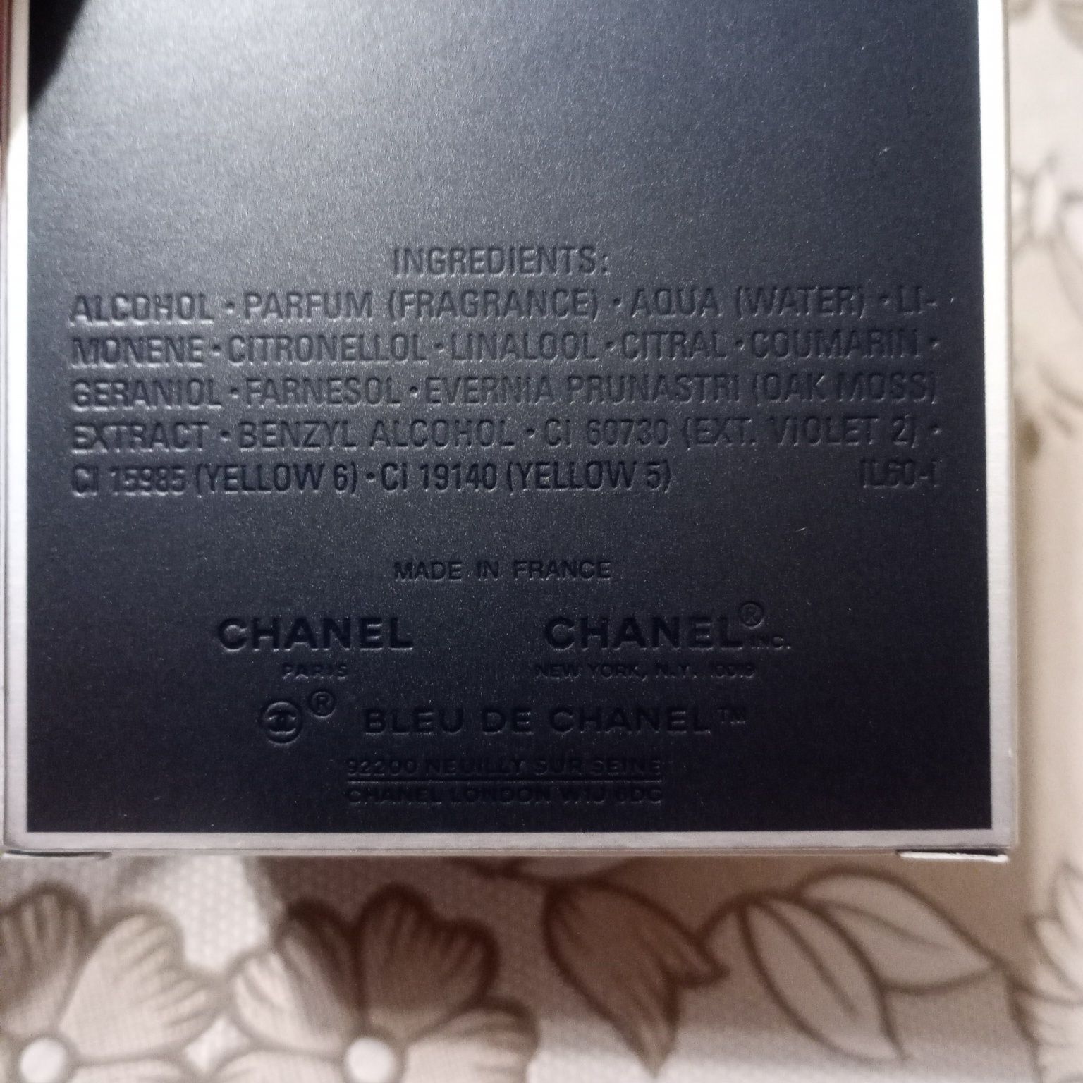 Chanel Bleu de chanel