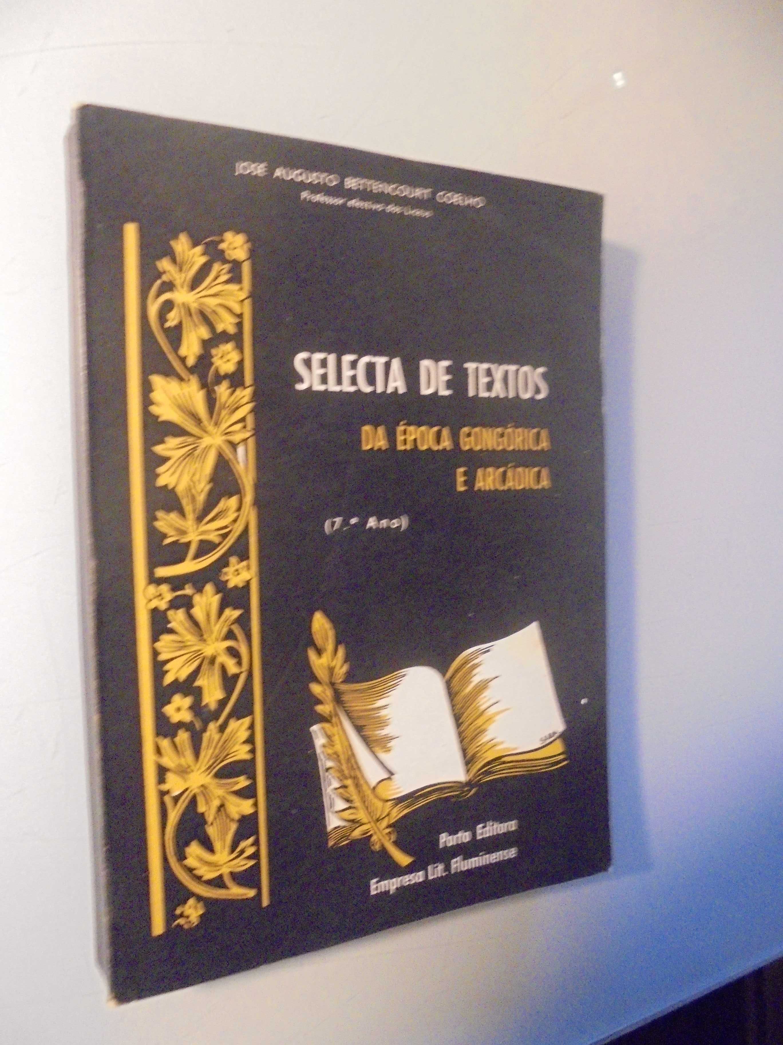 Coelho (José  Bettencourt);Selecta de Textos da época Gongórica