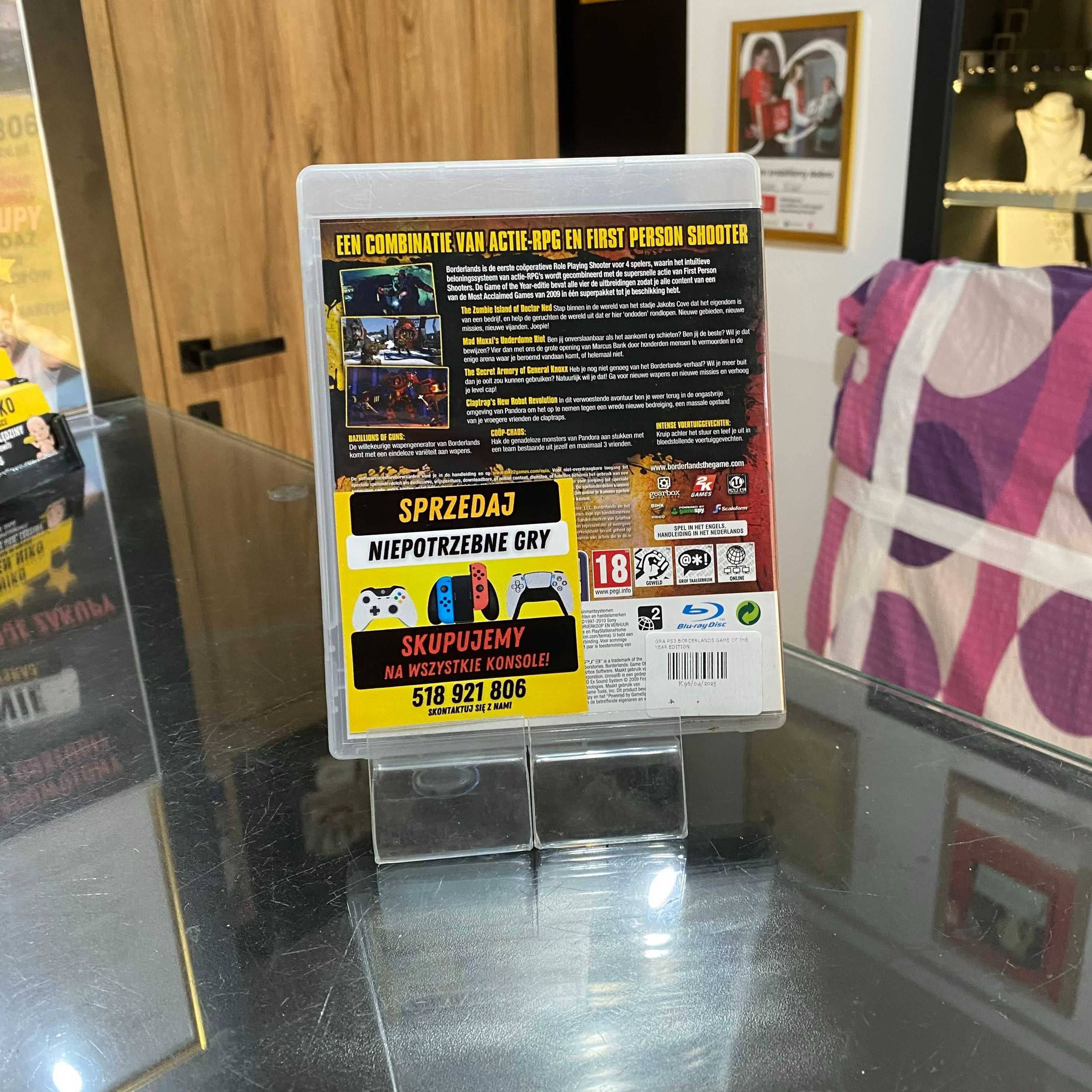 Gra PS3 Borderlands Game Of The Year Edition