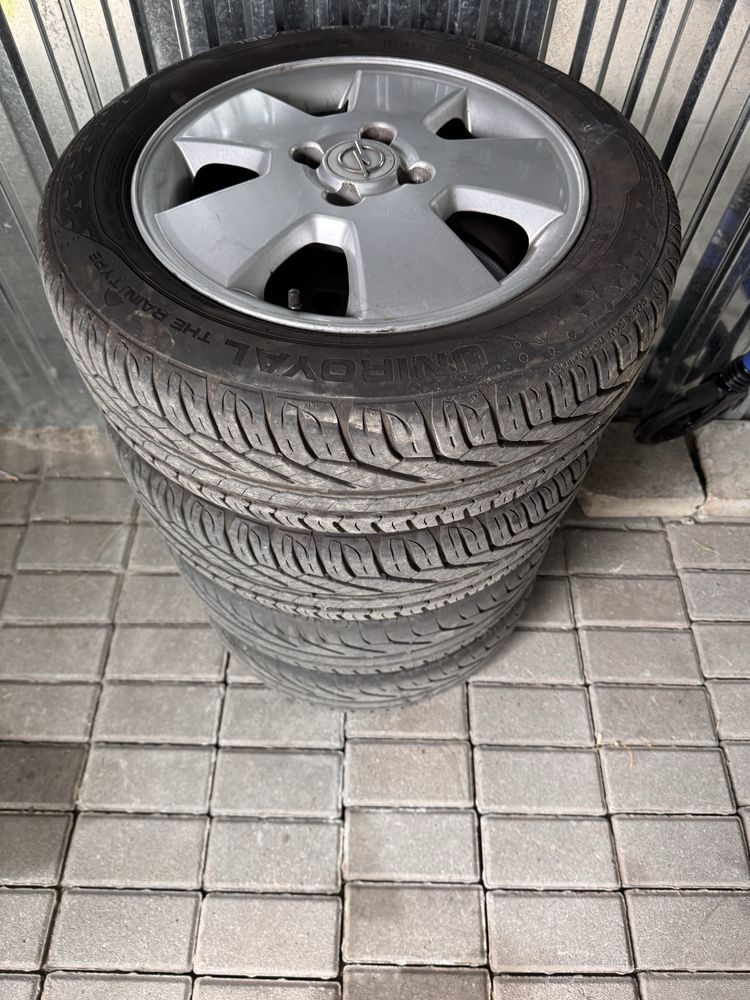 Kola felgi alufelgi Opel 4x100 185/60 R15 komplet