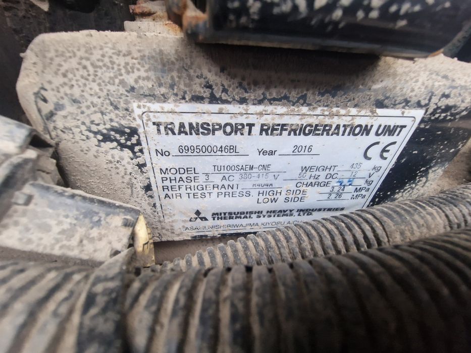 Agregat chłodniczy Mitsubishi TU 100 SA; 2016 ; Przyłącze 380V;