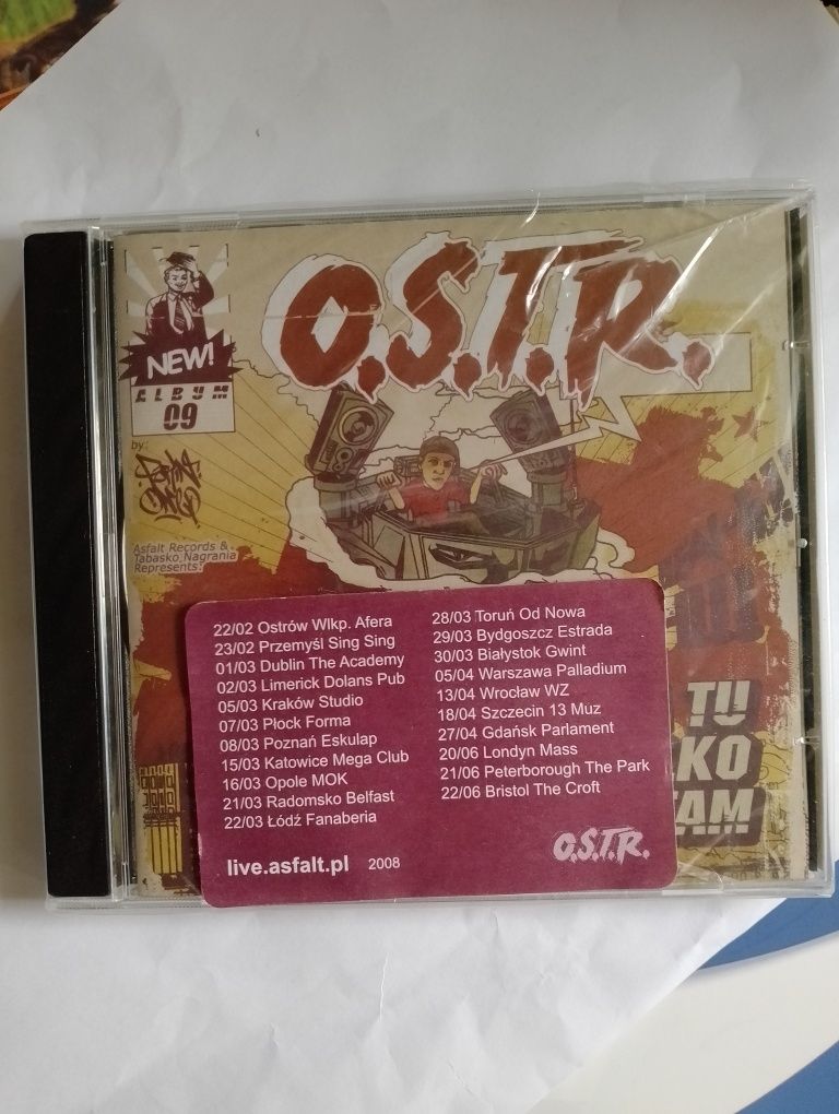 1press O.S.T.R. - Ja Tu Tylko Sprzątam 1Cd