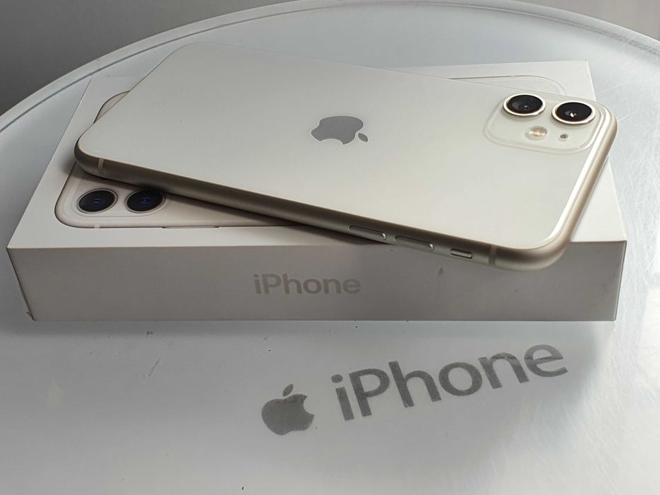 Apple iPhone 11, WHITE / Biały 64GB Sklep Zamiana