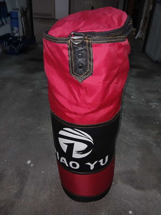 Saco de boxe com areia