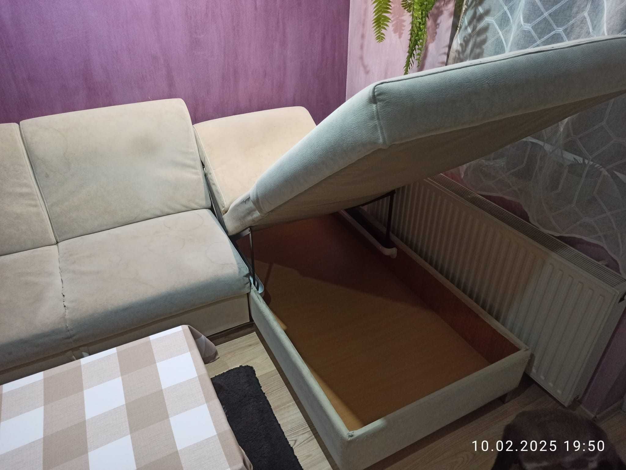 Kanapa rogowa narożnik rogówka używana